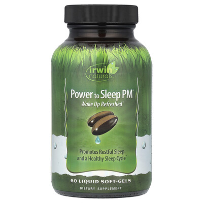 Product Image for Irwin Naturals, Power to Sleep PM , 60 Liquid Soft-Gels