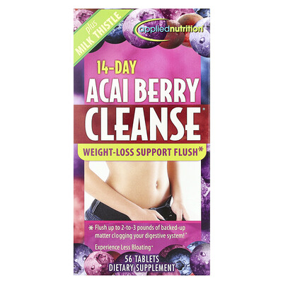 Photos - Vitamins & Minerals Applied Nutrition , 14-Day Acai Berry Cleanse®, 56 Tablets IRW-57284 