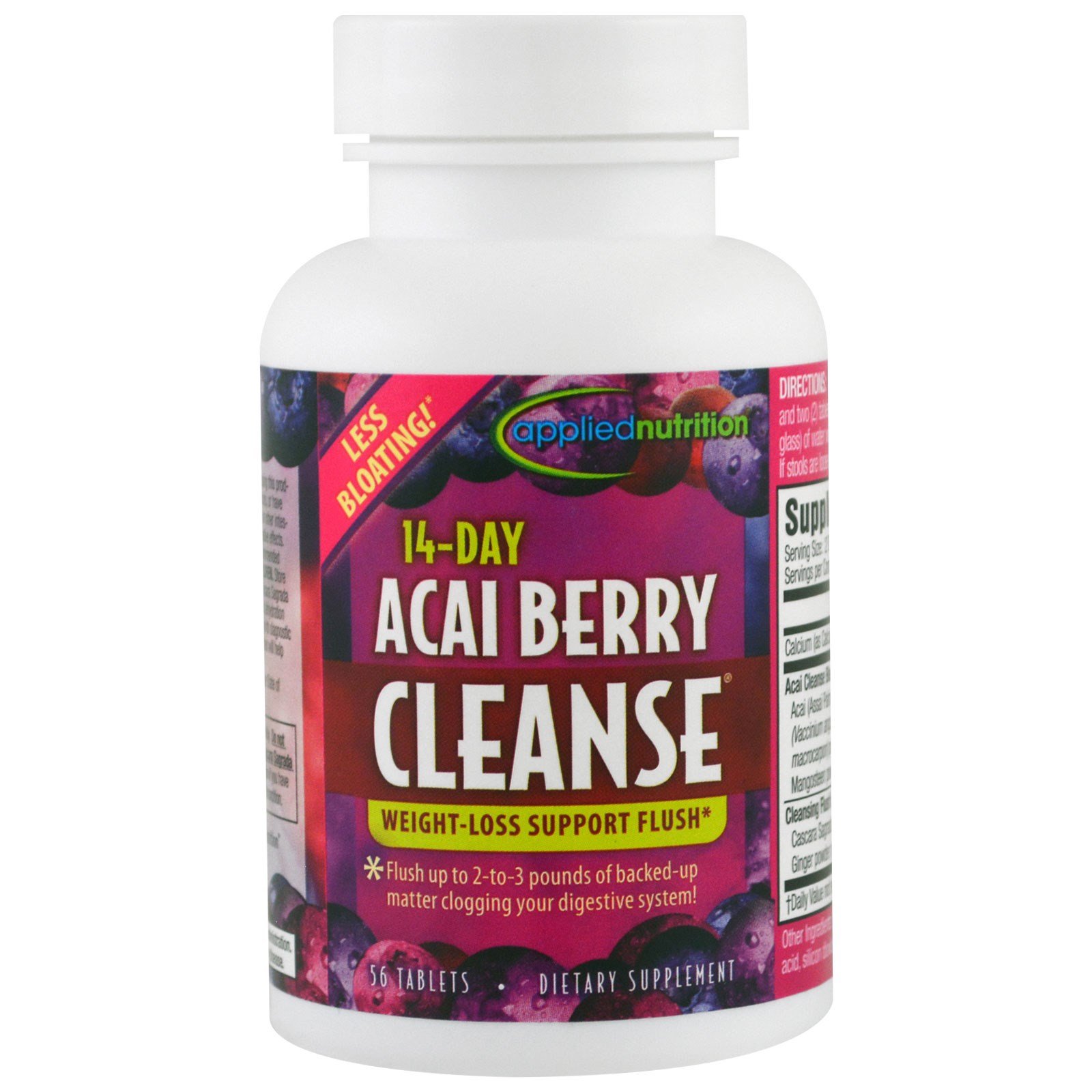 Appliednutrition 14 Day Acai Berry Cleanse 56 Tablets IHerb