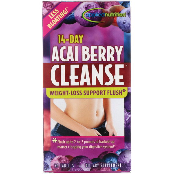 appliednutrition‏, 14-Day Acai Berry Cleanse, 56 Tablets