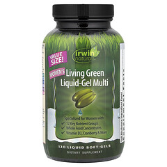 Living Green Liquid-Gel Multi, мультивітаміни для чоловіків, 120 капсул із рідиною