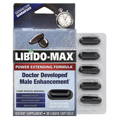 Libido-Max®, 30 капсул із рідиною швидкої дії