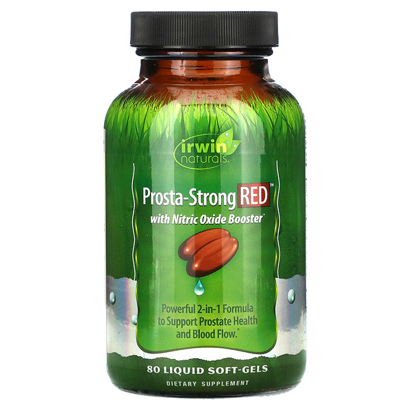 Irwin Naturals, Prosta-Strong RED, 80 Liquid Soft-Gels