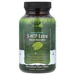 Подвійна ефективність, 5-HTP Extra®, 60 капсул із рідиною
