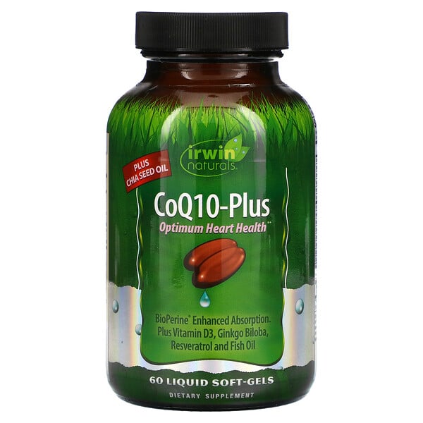 CoQ10-Plus, 60 cápsulas líquida blandas