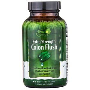 Отзывы о Ирвин Натуралс, Colon Flush, Extra Strength, 60 Liquid Soft-Gels
