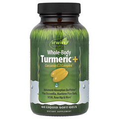 Whole-Body Turmeric™ і комплекс куркуміну C3, 60 капсул із рідиною