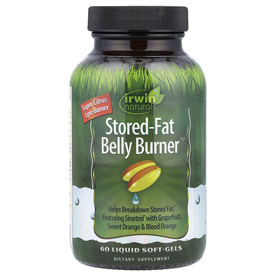 Product Image for Irwin Naturals, Stored-Fat Belly Burner , 60 Liquid Soft-Gels