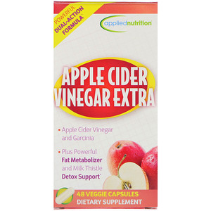 Отзывы о appliednutrition, Apple Cider Vinegar Extra, 48 Veggie Capsules