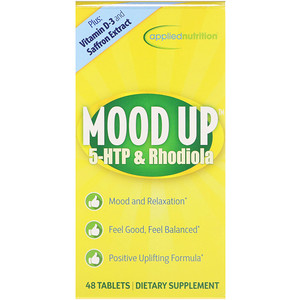 Отзывы о appliednutrition, Mood Up, 5-HTP & Rhodiola, 48 Tablets