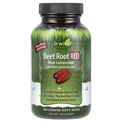 Beet Root RED®, засіб для максимальної конверсії з підсилювачем оксиду азоту, 60 капсул із рідиною