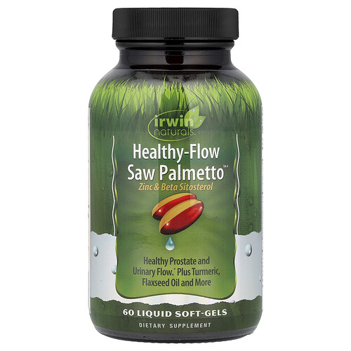 Irwin Naturals, Healthy-Flow Saw Palmetto™, 60 flüssige Weichkapseln