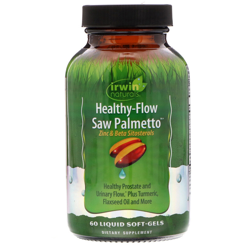 Irwin Naturals, HealthyFlow Saw Palmetto, 60 Liquid SoftGels iHerb
