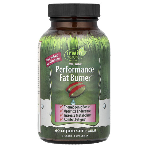 Irwin Naturals, VO2 Max Performance Fatburner™, 60 flüssige Weichkapseln