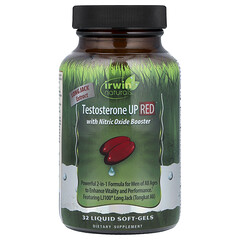 Testosterone UP Red® із підсилювачем оксиду азоту, 32 капсули з рідиною