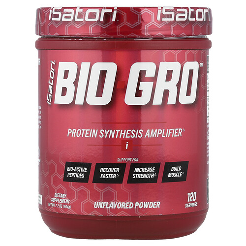Isatori, Bio-Gro™, Proteinsynthese-Verstärker, ohne Geschmack, 204 g