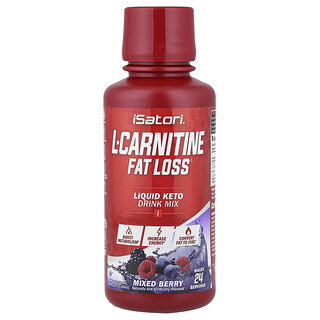 Isatori, L-Carnitine, Mixed Berry, 12 fl oz (360 ml)