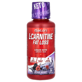 Isatori, L-karnitiini, sekoitettu marja, 360 ml