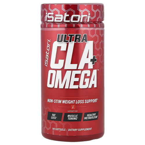 Isatori, Ultra CLA + Omega™, 90 Weichkapseln