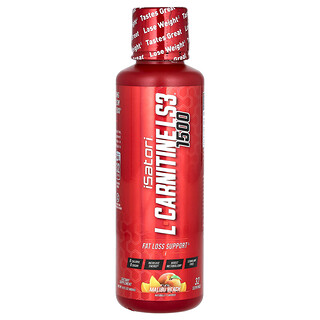 Isatori, L-Carnitine LS3 1500, Malibu Beach, 1500 mg, 480 ml