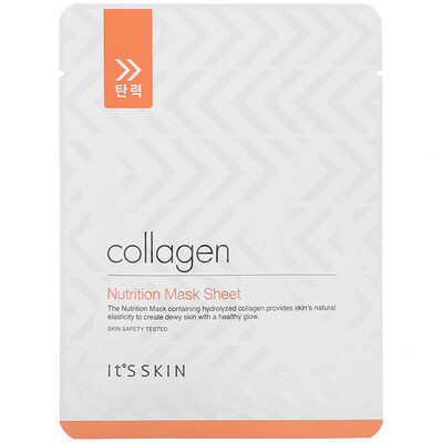 It's Skin Collagen, питательная маска с коллагеном, 1 шт., 17 г