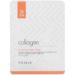 It's Skin, Collagen, питательная маска с коллагеном, 1 шт., 17 г