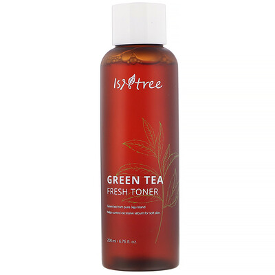 Isntree Green Tea Fresh Toner, тонер, 200 мл (6,76 жидк. унции)