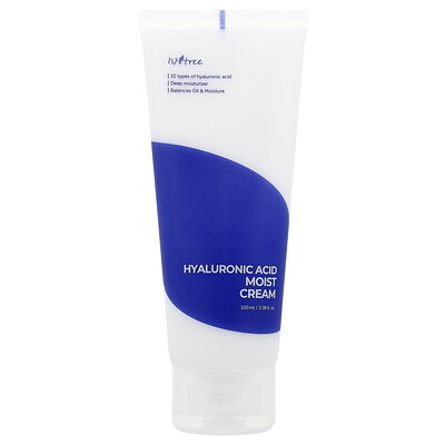 Product Image for ISNtree, Hyaluronic Acid Moist Cream, 3.38 fl oz (100 ml)