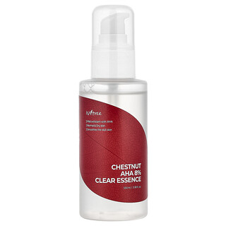 ISNtree, Esencia transparente con 8 % de AHA y castañas, Piel normal y seca, 100 ml (3,38 oz. líq.)