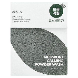 ISNtree, Mugwort Calming Powder Wash, 25 Packets, 0.03 oz (1 g) Each