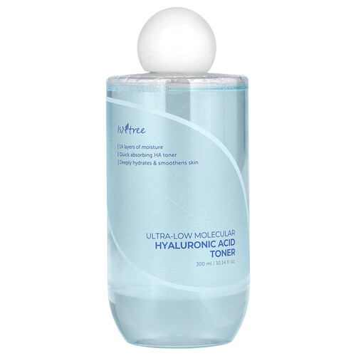 Isntree ISNtree, Ultra-Low Molecular Hyaluronic Acid Toner, 10.14 fl oz (300 ml)