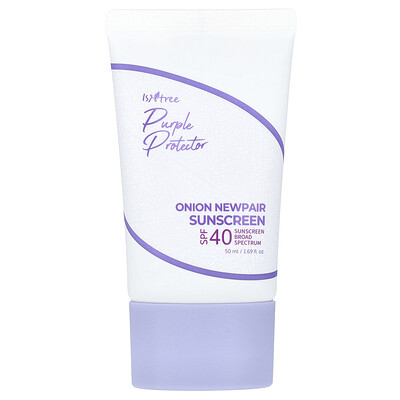 Photos - Sun Skin Care OZ Racing ISNtree, Purple Protector, Onion Newpair Sunscreen, SPF 40, 1.69 fl oz  ISN-94076 (50 ml)
