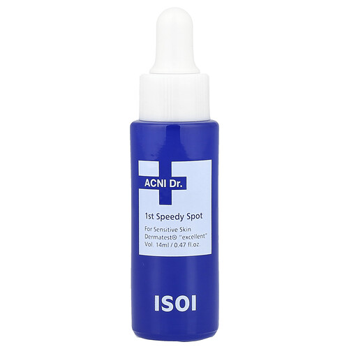 Isoi ACNI Dr. 1st Speedy Spot, For Sensitive Skin, 0.47 fl oz (14 ml)