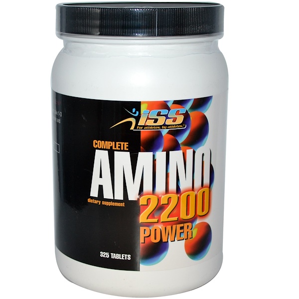 ISS Research, Complete Amino 2200 Power, 325 Tablets (Discontinued Item) 