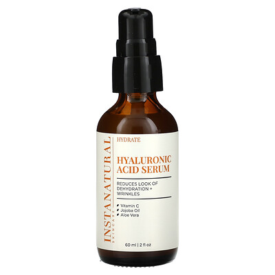 Instanatural , Hyaluronic Acid Serum, Fl Oz (60 Ml) Size 2