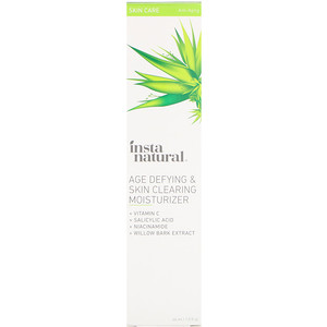 Отзывы о Инстанатурал, Age Defying & Skin Clearing Moisturizer, Anti-Aging, 1.5 fl oz (44 ml)
