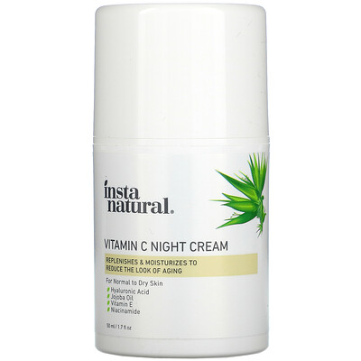 Купить InstaNatural Vitamin C Night Cream, 1.7 oz (50ml)