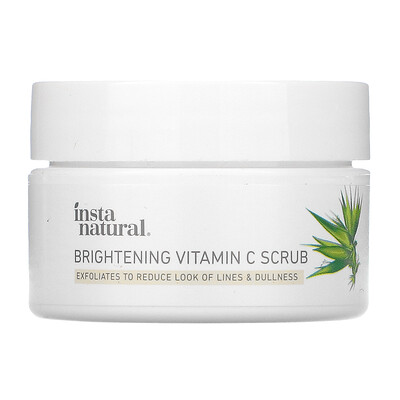 InstaNatural Brightening Vitamin C Scrub, 0.50 oz (14 g)