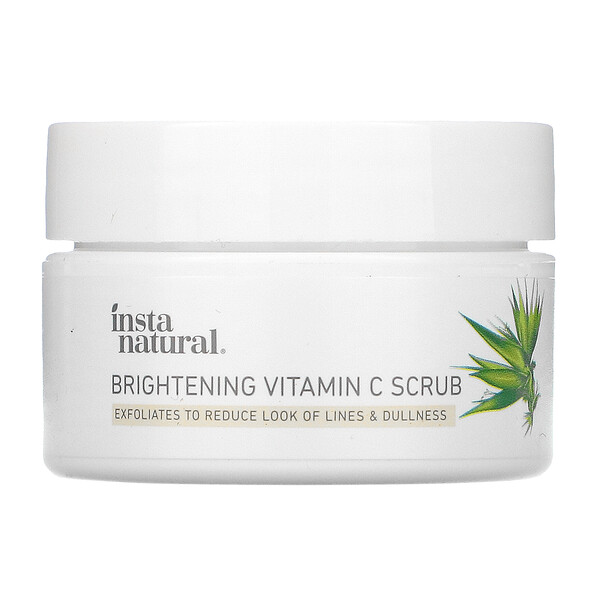 InstaNatural, Brightening Vitamin C Scrub, 0.50 oz (14 g)