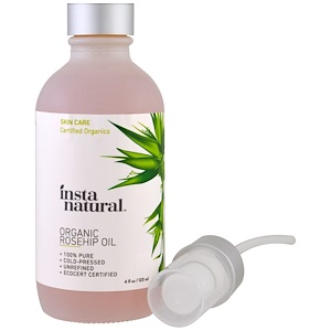 Инстанатурал, Organic Rosehip Oil, Skin Care, 4 fl oz (120 ml) отзывы