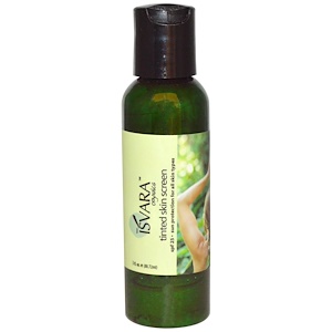 Отзывы о Исвара Органикс, Tinted Skin Screen, SPF 25, 3 fl oz (88.72 ml)