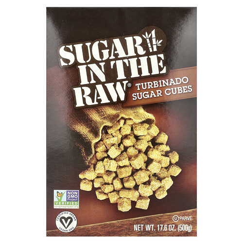 In The Raw Sugar In The Raw®, Turbinado Sugar Cubes, 17.6 oz (500 g)
