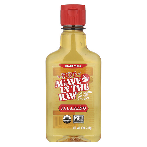 In the Raw, Organic Hot Agave In The Raw®, Bio-Hot-Agave In The Raw®, Jalapeño, 283 g (10 oz.)