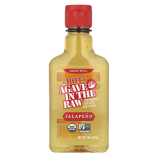 In the Raw, Organik Sıcak Agave In The Raw®, Jalapeno, 10 oz (283 g)