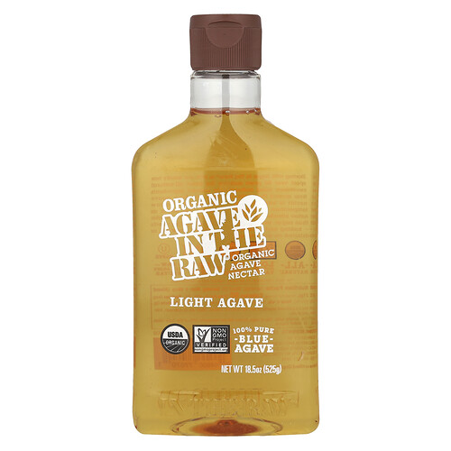 In the Raw, Organic Agave In the Raw®, Light Agave, Bio-Agave in the Raw®, Light Agave, 525 g (18,5 oz.)