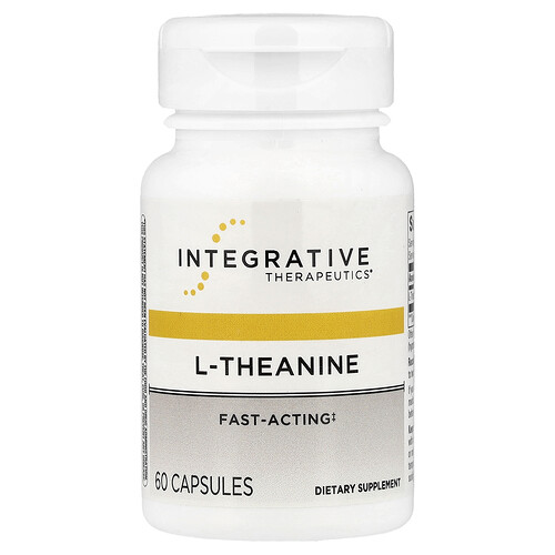 Integrative Therapeutics L-Theanine, 60 Capsules (100 mg per Capsule)