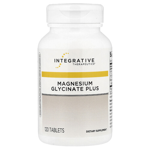 Integrative Therapeutics Magnesium Glycinate Plus, 120 Tablets (110 mg per Tablet)