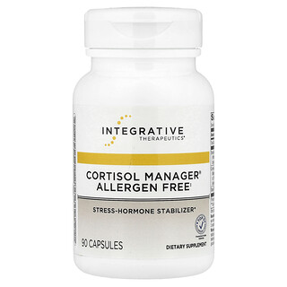 Integrative Therapeutics, Cortisol Manager®, Allergen Free, 90 Capsules