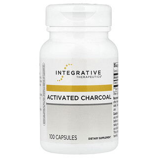 Integrative Therapeutics, Activated Charcoal, 100 Capsules (280 mg per Capsule)