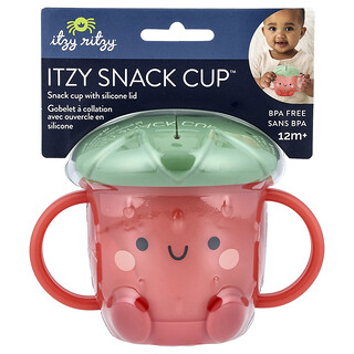 itzy ritzy, Itzy Snack Cup™, 12+ Μηνών, Φράουλα, 1 Κύπελλο